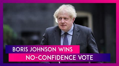 Boris Johnson Wins No Confidence Vote Survives Efforts To Topple Him