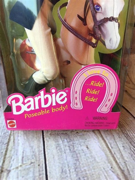 Rare 1997 Horse Riding Barbie Doll (Barbie Riding Club) (NEW) | #1936674483