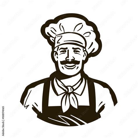 Restaurant Cafe Vector Logo Chef Or Cuisine Cooking Cookery Icon