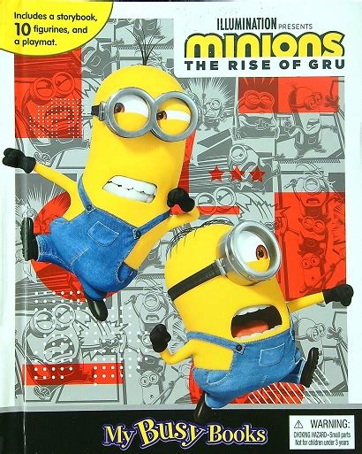 Illumination Presents Minions The Rise Of Gru My Busy Books By