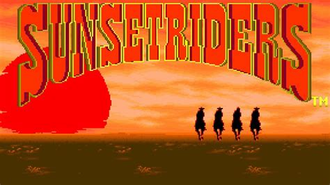 Sunset Riders Arcade Retro Lets Play Hd Youtube