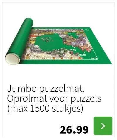 Jumbo Puzzelmat Oprolmat Voor Puzzels Max Stukjes Aanbieding