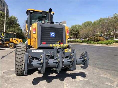 XCMG GR180 Motor Grader With Ripper Cummines Engine ZF Gearbox