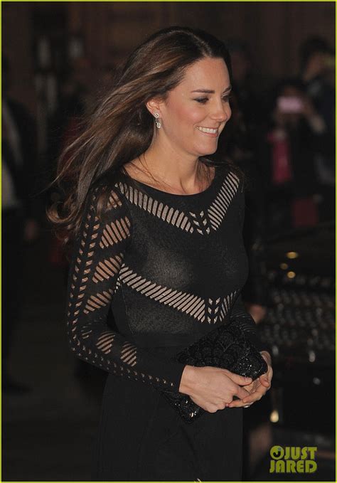 Pregnant Kate Middleton Stuns In Knit Dress At Action On Addiction Gala