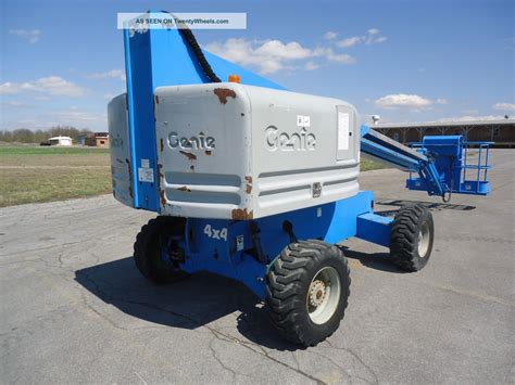 1999 Genie S45 Telescopic Boomlift Manlift Man Lift Aerial Platform Boom