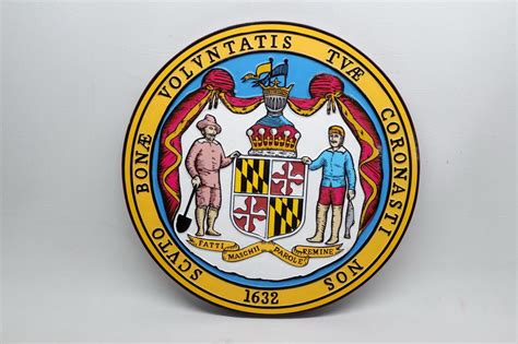 Maryland State Seal Plaque – Scalecraft