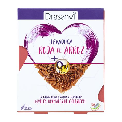 Levadura Roja De Arroz Con Coenzima Q10 Drasanvi Costa Rica