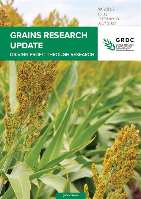 GRDC Grains Research Update Warra 2023 GRDC