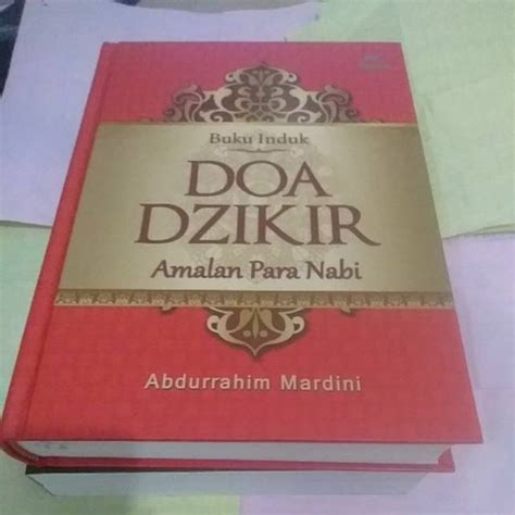 Jual Buku Induk Doa Dzikir Amalan Para Nabi Harga Diskon Shopee