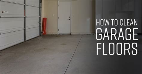 How to Clean Garage Floors - Simple Green