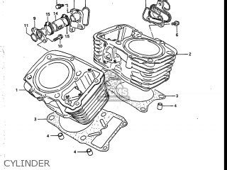 Suzuki Vs Glep Intruder G Usa E Parts Lists And Schematics