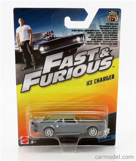 MATTEL HOT WHEELS FCF60-965B-FCF99 Scale 1/64 | DODGE DOM'S ICE CHARGER ...