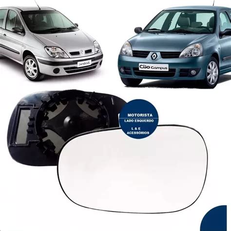 Lente Base Retrovisor Renault Clio 2002 2010 11 Esquerdo MercadoLivre