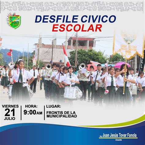 ¡celebremos Juntos Nuestras Fiestas Patrias Campañas Municipalidad Distrital De Inambari