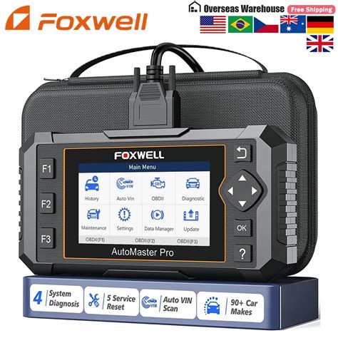 Foxwell Nt Elite Wireless Obd Car Diagnostic Scanner Abs Srs