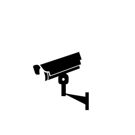 Premium Vector CCtv Camera Silhouette Security Camera Vector Design