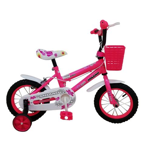 Bicicleta Infantil Milano Fiorenza Rosado Casa Lube