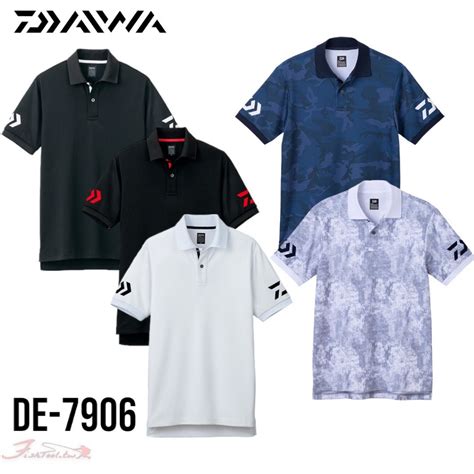 《daiwa》 De 7906 透氣短袖polo衫 中壢鴻海釣具館 吸水速乾 蝦皮購物