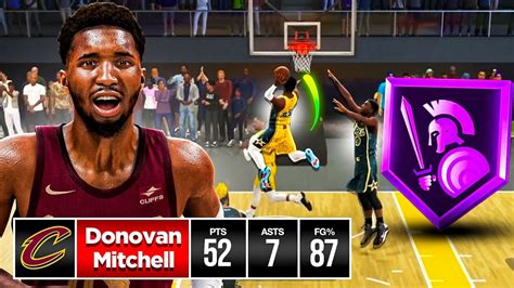 This DONOVAN MITCHELL BUILD Is A SERIOUS PROBLEM In REC NBA 2K24 BEST