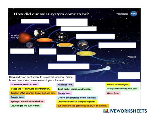 Solar System Review Sheet With Answers Worksheets Library