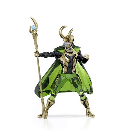 Swarovski Marvel Loki Figure Crystal Classics