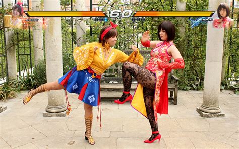 My friend (Anna) and I (Josie) did a Tekken cosplay together recently ...