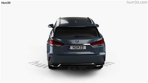 360 View Of Lexus Rx L Hybrid 2022 3d Model 3dmodels Store