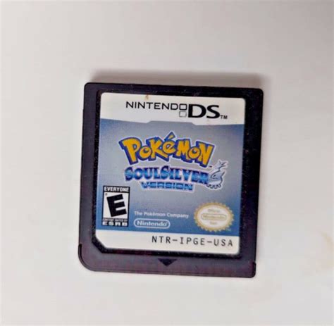 Pokemon Soulsilver Version Nintendo Ds Authentic Tested