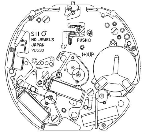 Hattori Sii Caliber Vd B Watch Movement