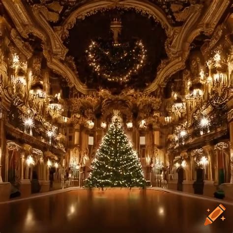 Salon De Palacio Con Arbol De Navidad On Craiyon