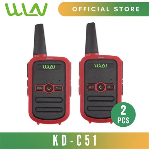 Wln Kd C W Channel Uhf Mhz Two Way Walkie Talkie Radio