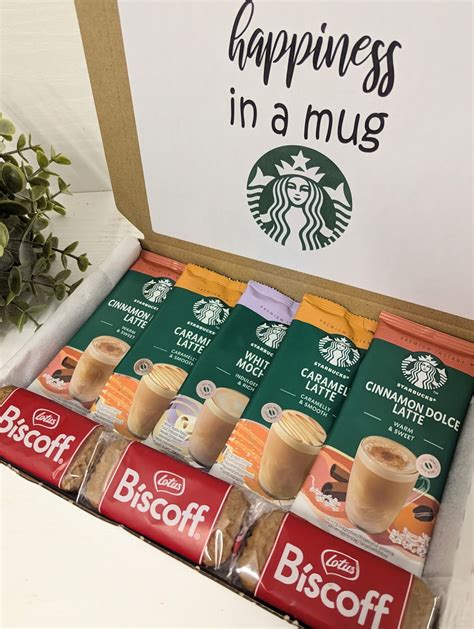 Starbucks Treat Box Starbucks Coffee Box Coffee Treat Box Hug In A