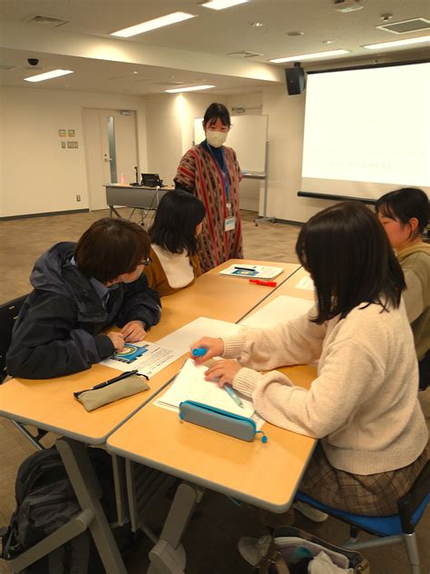 東京学芸大学多文化共生教育コースの皆さんがjica地球ひろばを訪問 Jica地球ひろば