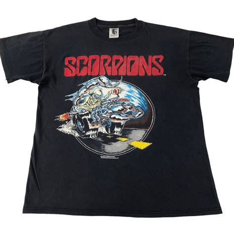 Scorpions World Tour Shirt Etsy