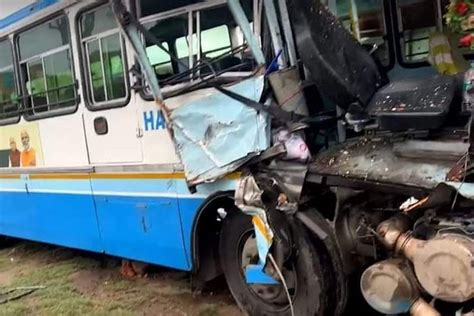 Haryana Roadways Bus Accident Claims Life, Injures Six Others