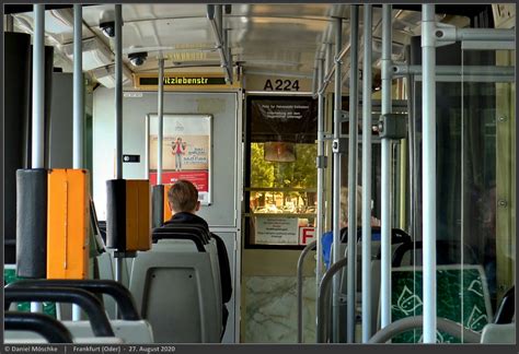 Frankfurt an der Oder Tatra KT4DM č 224 Foto Elektrická Městská