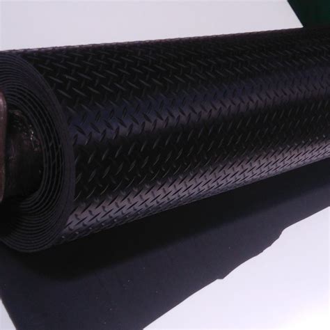 Factory Manufacture Anti Slip Diamond Rubber Pad Matting China