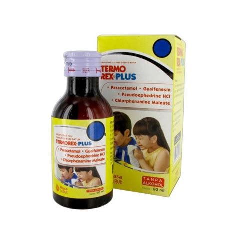 Jual Termorex Plus Sirup Obat Batuk Dan Flu Anak Ml Indonesia Shopee