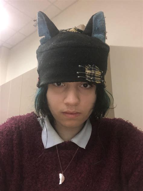 17nb I Love Wearing My Cat Ears Hat With My Fuzzy Sweater It Makes Me Feel Like A Big Cat 💖😸