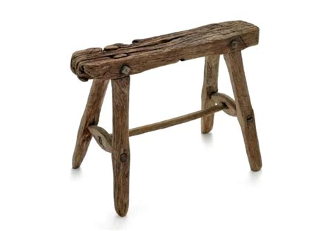 ANCIEN PETIT BANC de Métier Artisan Art Populaire EUR 130 00