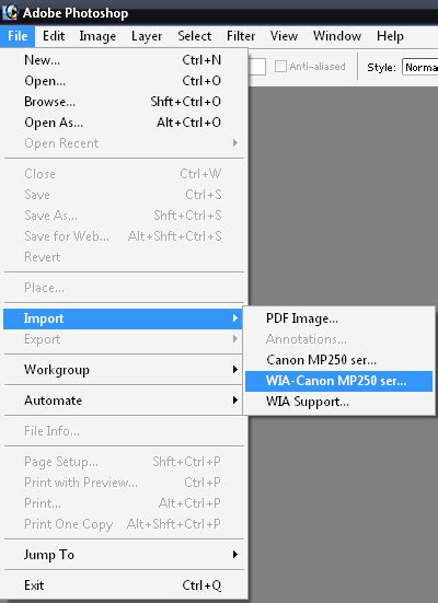 Cara Scan Dengan Photoshop Ilmu