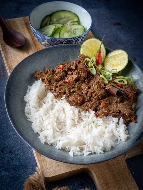 Rendang Stoofvlees Op Indonesische Wijze Piment N