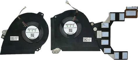 Amazon QUETTERLEE Replacement New Laptop CPU GPU Cooling Fan For