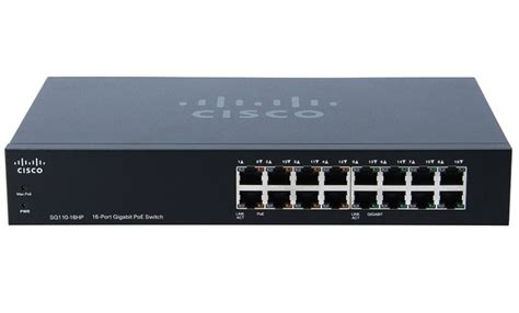 SG110 16HP EU Cisco SG110 16HP 16 Port PoE Gigabit Switch SG110 16HP EU