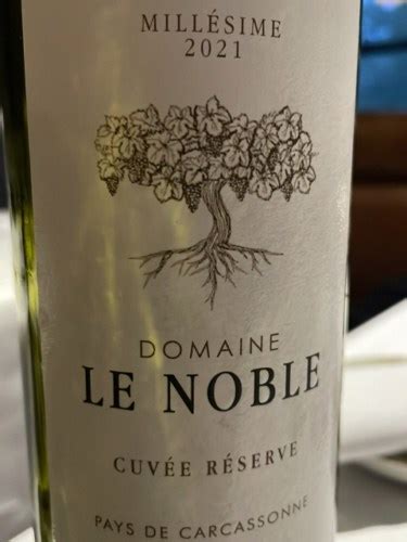 Domaine le Noble Cuvée Reserve Vivino US