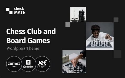 Checkmate - WordPress Theme for Chess Club and Board Games