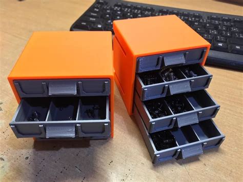 3d Printed Storage Boxes Space Nas Management