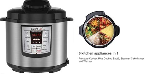 Instant Pot Lux V Qt In Multi Use Programmable Pressure Cooker