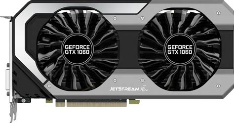 Palit GeForce GTX 1060 Super JetStream 6GB GDDR5 192 Bit 3x DP HDMI