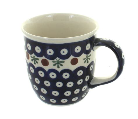 Blue Rose Polish Pottery | Nature Plain Coffee Mug